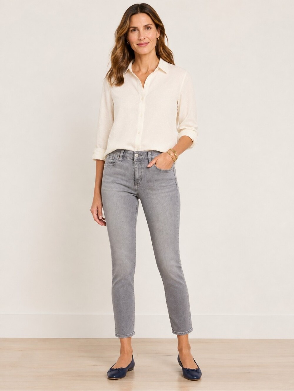 ❤ TALBOTS SLIM ANKLE JEANS, SIZE 2 (26)